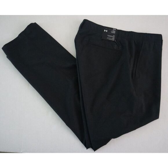 Under Armour 1347389 001 Men's Sz 38/32 Black MFO Match Play Vented Pants - Picture 9 of 9